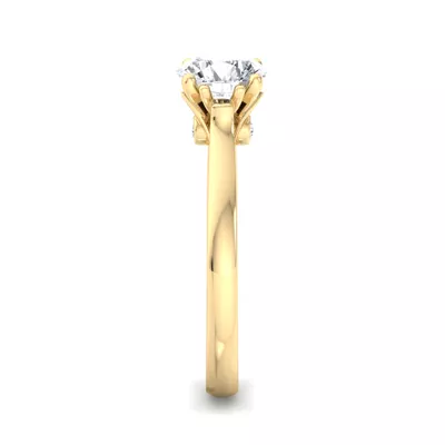 Amara Solitaire Engagement Ring