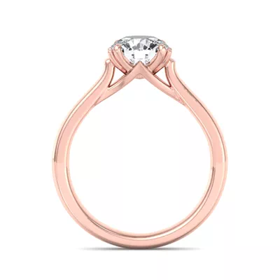 Daisy Solitaire Engagement Ring