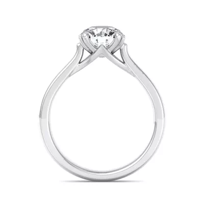 Daisy Solitaire Engagement Ring