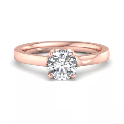 Valerie Heart Solitaire Engagement Ring