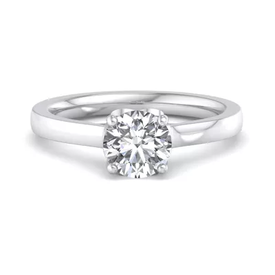 Valerie Heart Solitaire Engagement Ring