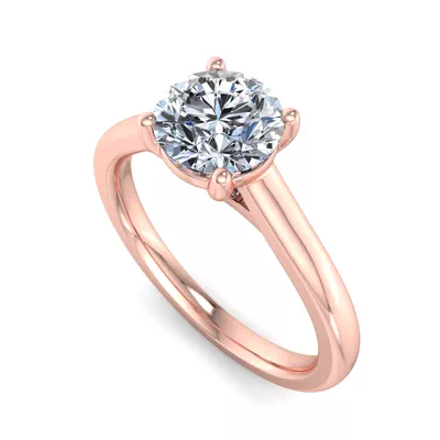 Summer Solitaire Engagement Ring