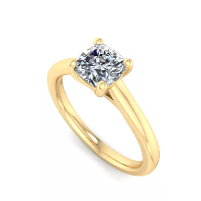 Summer Solitaire Engagement Ring