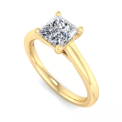 Summer Solitaire Engagement Ring