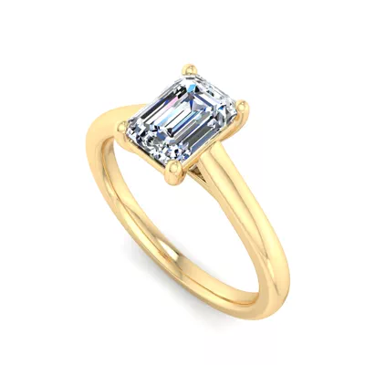 Summer Solitaire Engagement Ring