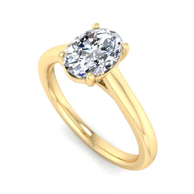 Summer Solitaire Engagement Ring