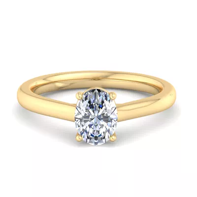 Summer Solitaire Engagement Ring