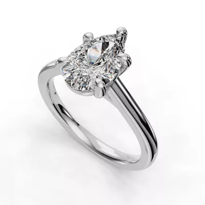 Summer Solitaire Engagement Ring