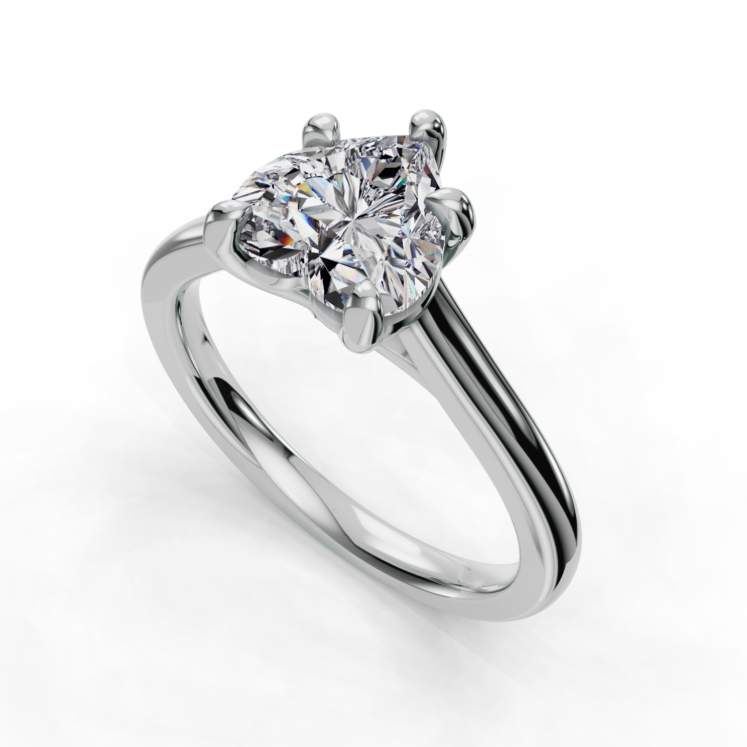 Summer Solitaire Engagement Ring