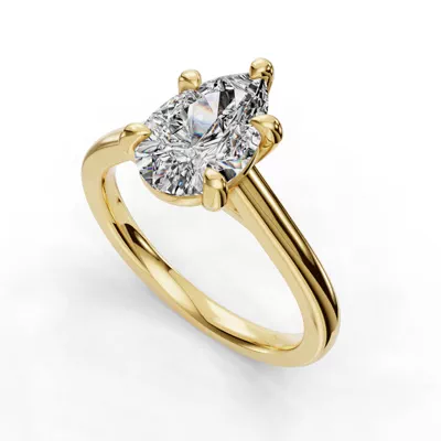 Summer Solitaire Engagement Ring