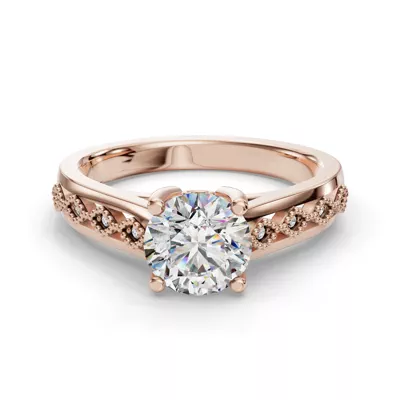 Meadow Solitaire Engagement Ring