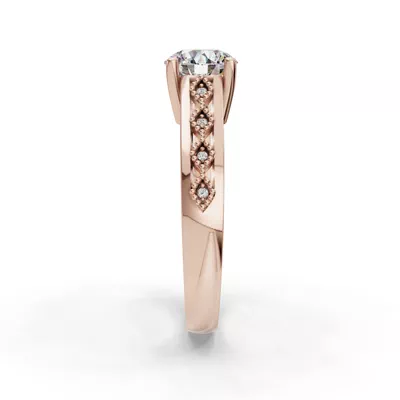 Meadow Solitaire Engagement Ring
