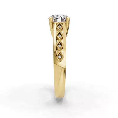 Meadow Solitaire Engagement Ring