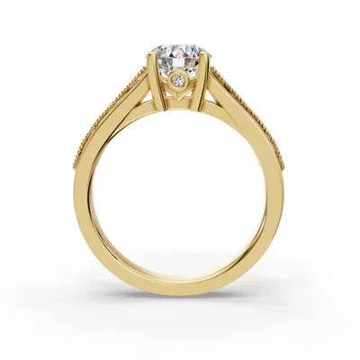 Meadow Solitaire Engagement Ring