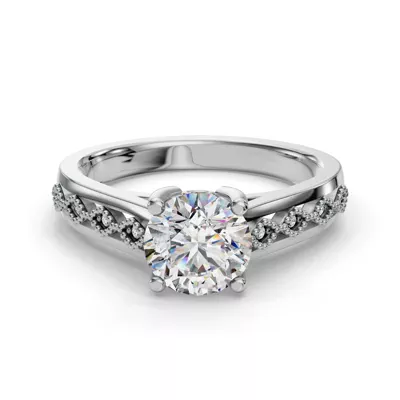Meadow Solitaire Engagement Ring
