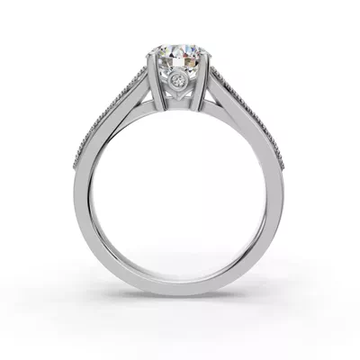 Meadow Solitaire Engagement Ring