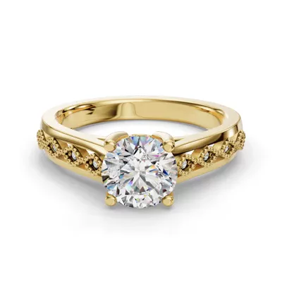 Meadow Solitaire Engagement Ring