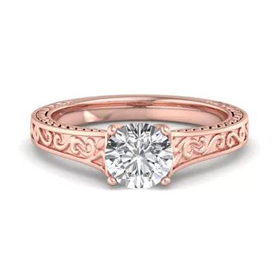 Emma 4 Prong Solitaire Engagement Ring