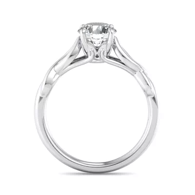 Mia Twisted Solitaire Engagement Ring
