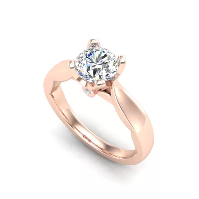 Khloe Solitaire Engagement Ring