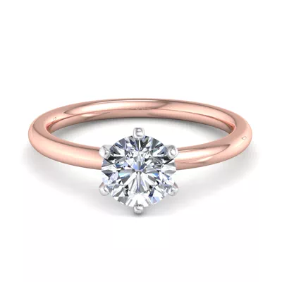 Ilana 6 Prong Solitaire Engagement Ring