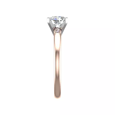 Lillian 4 Prong Solitaire Engagement Ring