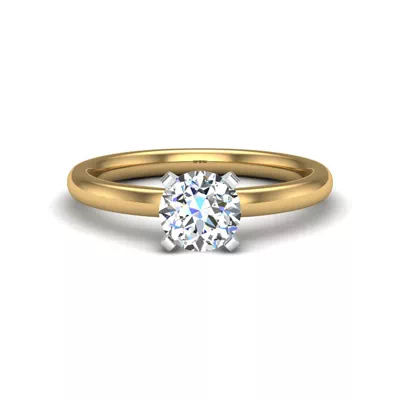 Lillian 4 Prong Solitaire Engagement Ring