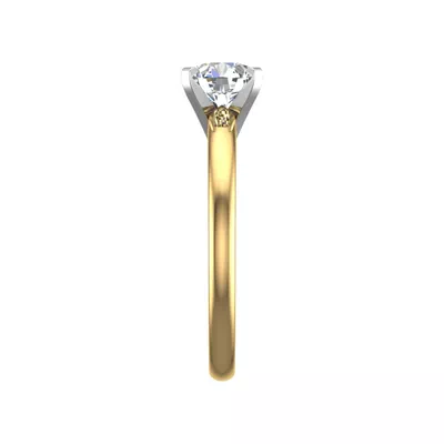 Lillian 4 Prong Solitaire Engagement Ring