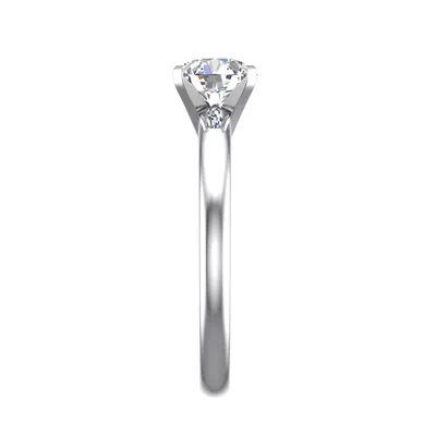Lillian 4 Prong Solitaire Engagement Ring