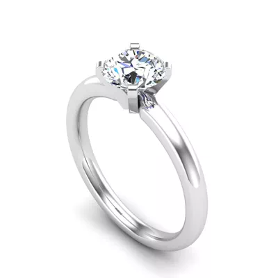Lillian 4 Prong Solitaire Engagement Ring