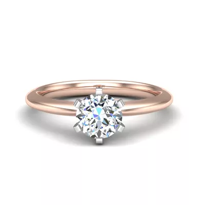 Maria 6 Prong Solitaire Engagement Ring