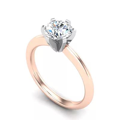 Maria 6 Prong Solitaire Engagement Ring