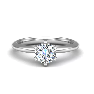 Maria 6 Prong Solitaire Engagement Ring