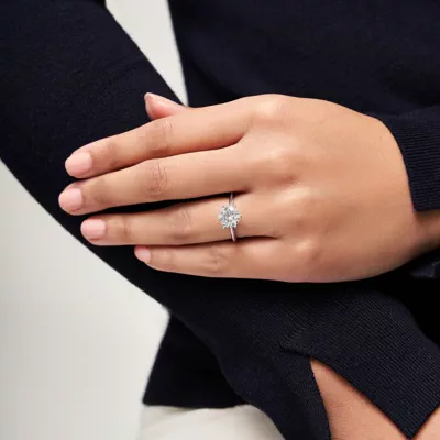 Maria 6 Prong Solitaire Engagement Ring