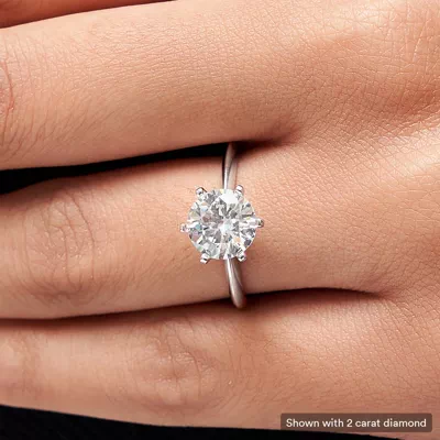 Maria 6 Prong Solitaire Engagement Ring