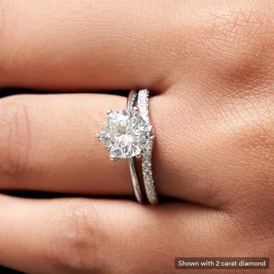 Maria 6 Prong Solitaire Engagement Ring