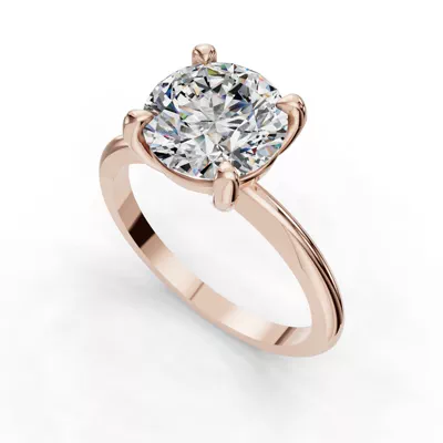 Bella Solitaire Engagement Ring