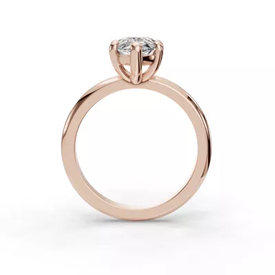 Bella Solitaire Engagement Ring