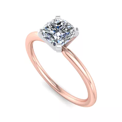 Presentation 4 Prong Solitaire Engagement Ring