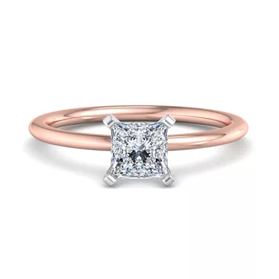 Presentation 4 Prong Solitaire Engagement Ring