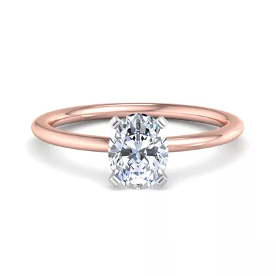 Presentation 4 Prong Solitaire Engagement Ring
