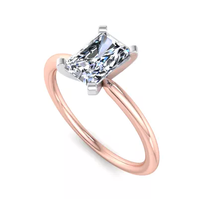 Presentation 4 Prong Solitaire Engagement Ring
