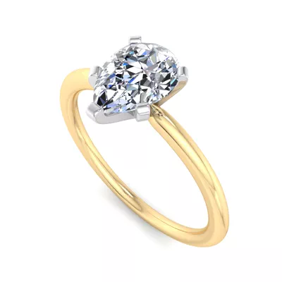Presentation 4 Prong Solitaire Engagement Ring