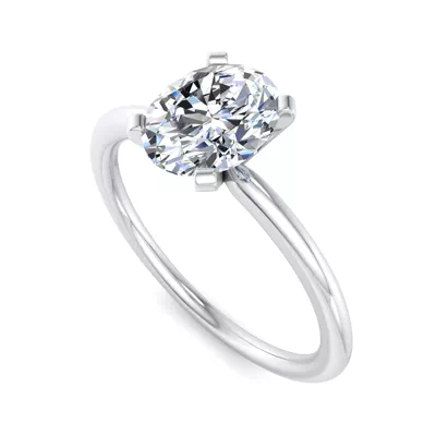 Presentation 4 Prong Solitaire Engagement Ring