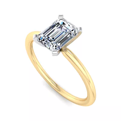 Presentation 4 Prong Solitaire Engagement Ring