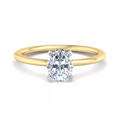Presentation 4 Prong Solitaire Engagement Ring