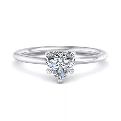 Presentation 4 Prong Solitaire Engagement Ring