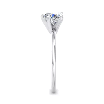 Presentation 4 Prong Solitaire Engagement Ring
