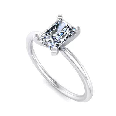 Presentation 4 Prong Solitaire Engagement Ring