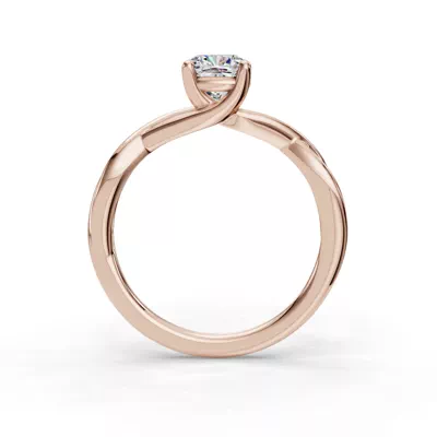 Bianca Twist Engagement Ring